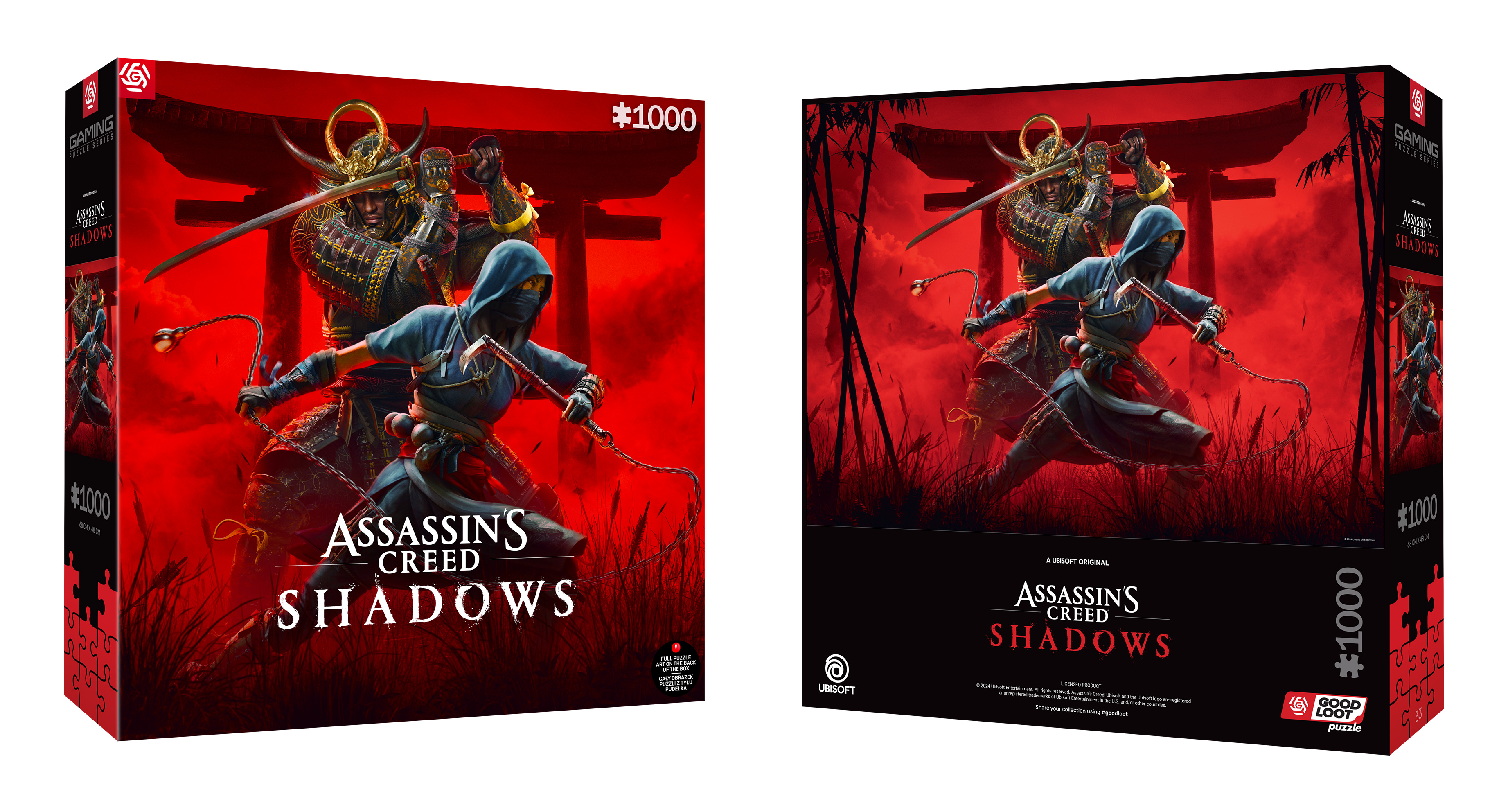 Puzzle Assassin's Creed Shadows - Naoe & Yasuke (Good Loot)